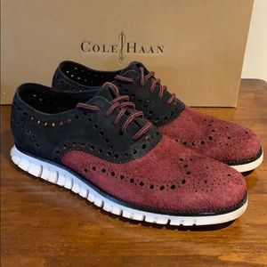 COLE HAAN Men’s ZERO-GRAND Wingtip Oxford 7.5M